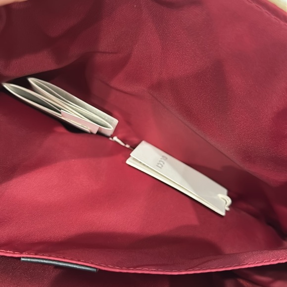 GUCCI MINI DIAPER BAG IN WOOL BLACK/TAUPE *AUTHENTIC* - Picture 8 of 10